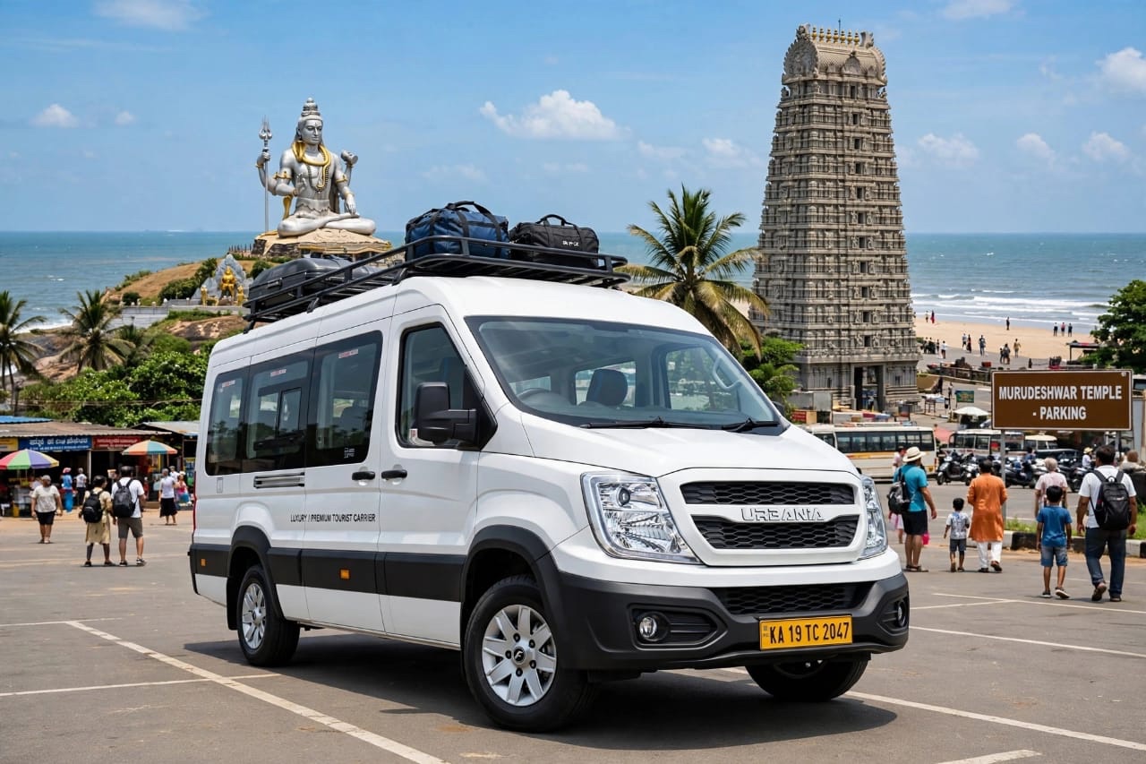 Urbania Force tempo traveller cab
